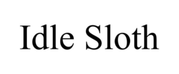 IDLE SLOTH trademark