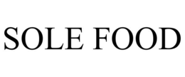 SOLE FOOD trademark