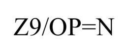 Z9/OP=N trademark