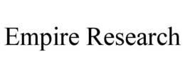 EMPIRE RESEARCH trademark