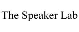 THE SPEAKER LAB trademark