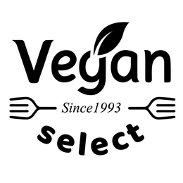 VEGAN SELECT SINCE 1993 trademark