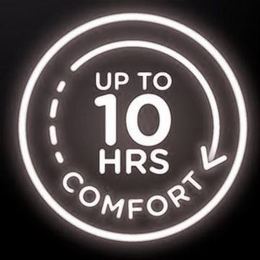 UP TO 10 HRS COMFORT trademark