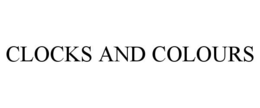 CLOCKS AND COLOURS trademark