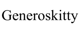 GENEROSKITTY trademark