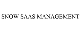 SNOW SAAS MANAGEMENT trademark