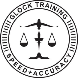 GLOCK TRAINING SPEED + ACCURACY trademark