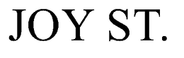 JOY ST. trademark