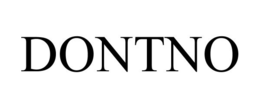 DONTNO trademark