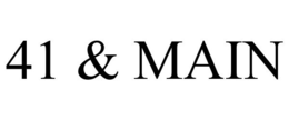 41 & MAIN trademark