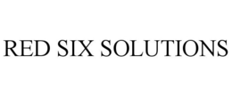 RED SIX SOLUTIONS trademark