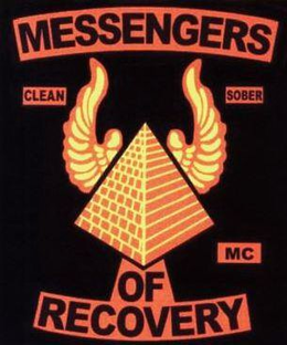 MESSENGERS OF RECOVERY MC CLEAN SOBER trademark