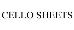 CELLO SHEETS trademark