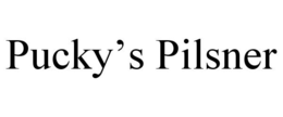 PUCKY'S PILSNER trademark