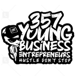 357 YOUNG BUSINESS ENTREPRENEURS HUSTLE DON'T STOP YBE trademark