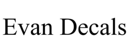 EVAN DECALS trademark