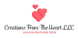 CREATIONS FROM THE HEART LLC LOVE WITH EVERY ITEM trademark