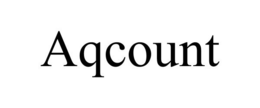 AQCOUNT trademark