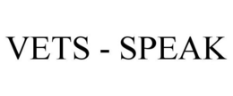 VETS - SPEAK trademark