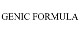 GENIC FORMULA trademark