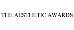 THE AESTHETIC AWARDS trademark