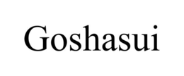GOSHASUI trademark