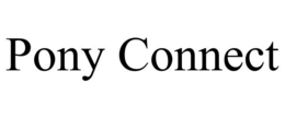 PONY CONNECT trademark