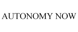 AUTONOMY NOW trademark