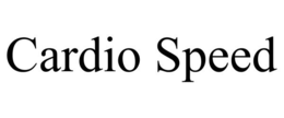 CARDIO SPEED trademark