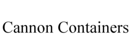 CANNON CONTAINERS trademark