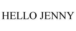HELLO JENNY trademark