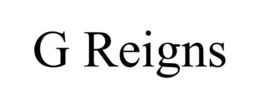 G REIGNS trademark