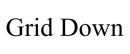 GRID DOWN trademark