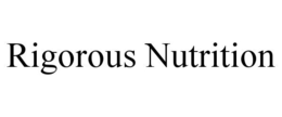 RIGOROUS NUTRITION trademark