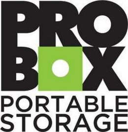PRO BOX PORTABLE STORAGE trademark