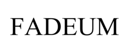 FADEUM trademark