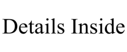 DETAILS INSIDE trademark