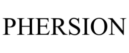 PHERSION trademark