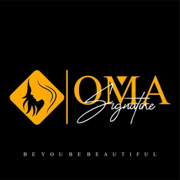 OMA SIGNATURE BE YOU BE BEAUTIFUL trademark