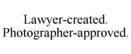 LAWYER-CREATED. PHOTOGRAPHER-APPROVED. trademark