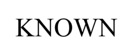 KNOWN trademark