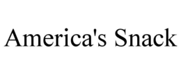 AMERICA'S SNACK trademark