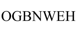 OGBNWEH trademark