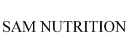 SAM NUTRITION trademark