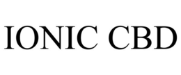 IONIC CBD trademark