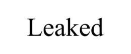LEAKED trademark