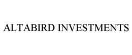 ALTABIRD INVESTMENTS trademark