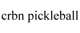 CRBN PICKLEBALL trademark
