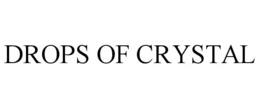 DROPS OF CRYSTAL trademark