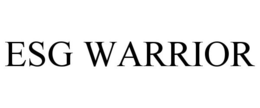ESG WARRIOR trademark